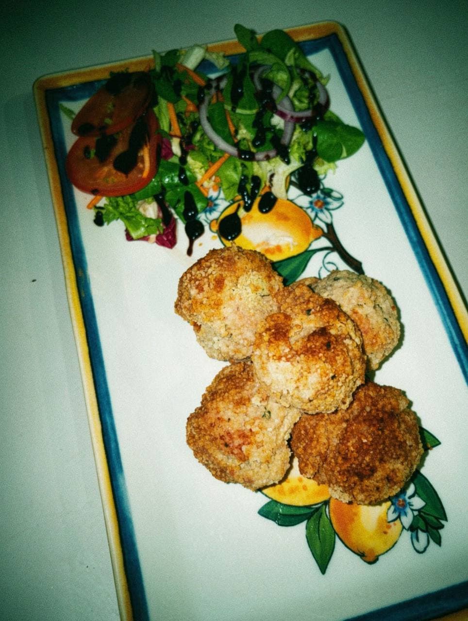 Assiette de polpette
