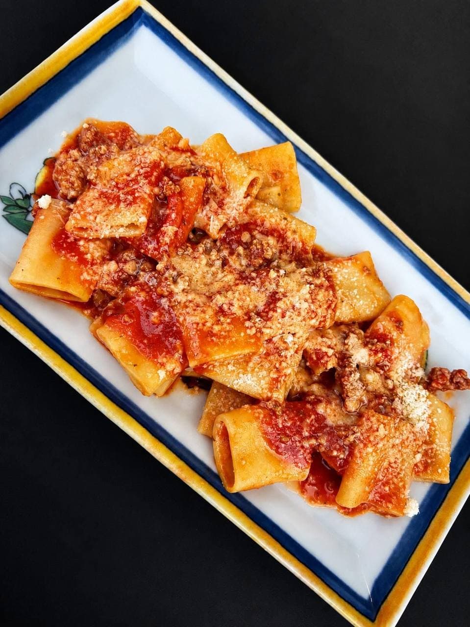 Paccheri à la tomate
